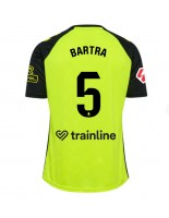 Moške Nogometnih dresov Real Betis Marc Bartra #5 Gostujoči 2024-25 Kratki rokavi